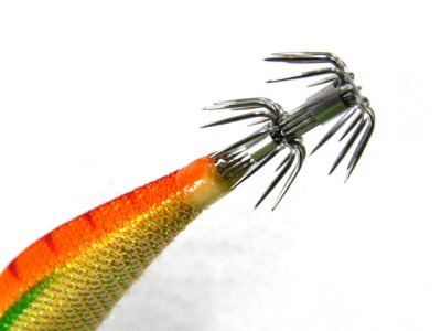 画像1: ダイワ(DAIWA)☆エメラルダス(Emeraldas)　ボート2 RV 3.0号25g #2金-オレンジ杉【メール便だと送料280円】