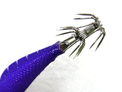 画像1: ダイワ(DAIWA)☆エメラルダス(Emeraldas)　ボート2 3.5号30g #7夜光-パープル杉【メール便だと送料280円】