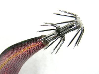 画像1: ダイワ(DAIWA)☆エメラルダス(Emeraldas)　ボート RV 3.0号25g RV-1 赤-ブラウン杉【メール便だと送料280円】