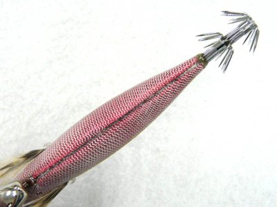 画像2: ダイワ(DAIWA)☆エメラルダス(Emeraldas)　ボート RV 3.5号50g RV-1 赤-ブラウン杉【メール便だと送料280円】