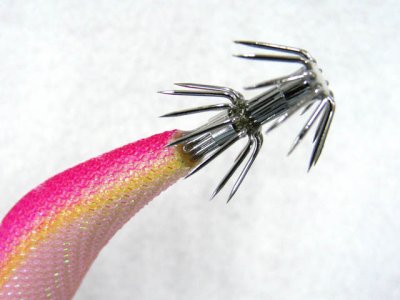 画像1: ダイワ(DAIWA)☆エメラルダス(Emeraldas)　ボート RV 3.5号50g RV-5 夜光-ピンク【メール便だと送料280円】