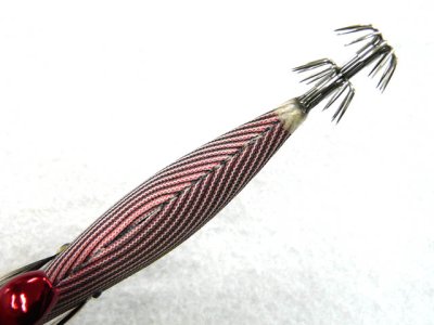 画像2: ダイワ(DAIWA)☆エメラルダス(Emeraldas)　ボート2 RV 3.5号50g RV-1 赤-縞ブラウン【メール便だと送料280円】