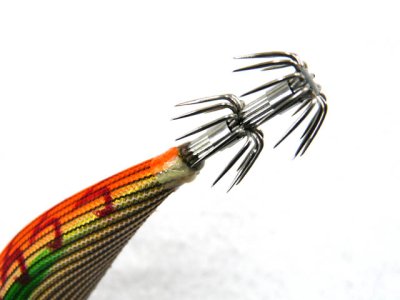 画像1: ダイワ(DAIWA)☆エメラルダス(Emeraldas)　ボート2 RV 3.5号50g RV-2 金-縞オレンジ【メール便だと送料280円】