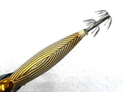 画像2: ダイワ(DAIWA)☆エメラルダス(Emeraldas)　ボート2 RV 3.5号50g RV-2 金-縞オレンジ【メール便だと送料280円】