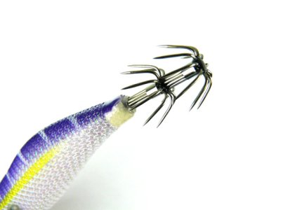 画像1: ダイワ(DAIWA)☆エメラルダス(Emeraldas)　ボート2 RV 3.5号30g #12夜光-グローヘッド/パープル杉【メール便だと送料280円】