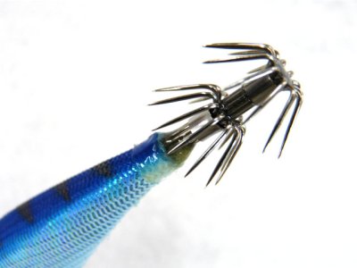 画像1: ダイワ(DAIWA)☆エメラルダス(Emeraldas)　ボート2 3.0号25g #9ブルーオイル－ライトブルー杉【メール便だと送料280円】