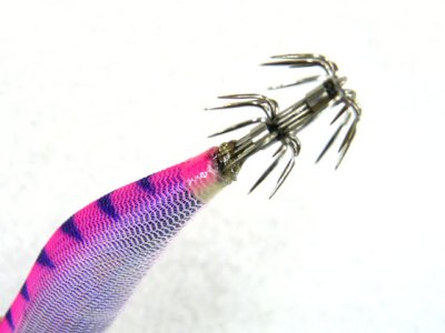 画像1: ダイワ(DAIWA)☆エメラルダス(Emeraldas)　ボート2 RV 3.0号25g #9パープルオイル－ピンク杉【メール便だと送料280円】