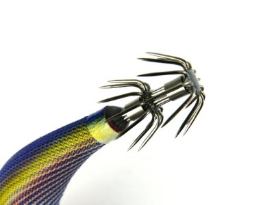 画像1: ダイワ(DAIWA)☆エメラルダス ボートジョイント(EMERALDAS BOAT JOINT) 3.5号 30g #01赤-縞パープル【メール便だと送料280円】