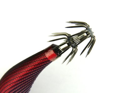 画像1: ダイワ(DAIWA)☆エメラルダス ボートジョイント(EMERALDAS BOAT JOINT) 3.5号 30g #02赤-縞レッド【メール便だと送料280円】