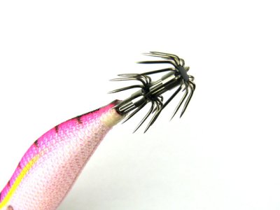 画像1: ダイワ(DAIWA)☆エメラルダス(Emeraldas)　ボート2 RV 3.25号30g #4夜光-ピンク杉【メール便だと送料280円】