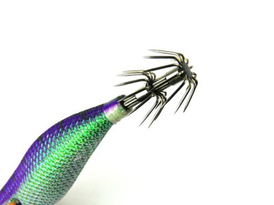 画像1: ダイワ(DAIWA)☆エメラルダス(Emeraldas)　ボート2 RV 2.75号25g #3緑-パープル杉【メール便だと送料280円】