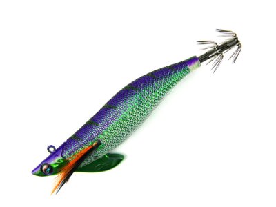 画像3: ダイワ(DAIWA)☆エメラルダス(Emeraldas)　ボート2 RV 2.75号25g #3緑-パープル杉【メール便だと送料280円】