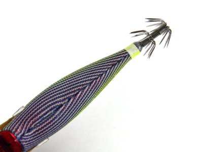 画像2: ダイワ(DAIWA)☆エメラルダス アモラスジョイント(EMERALDAS AMOROUS JOINT) 3.5号 22.5g #01赤-縞パープル杉【メール便だと送料280円】