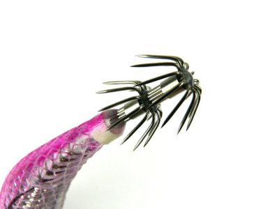 画像1: ダイワ(DAIWA)☆エメラルダス シャイン LC レーザーインパクト(EMERALDAS SHINE LC LASERIMPACT) 3.5号 18.5g #4 LIケイムラパープルピンク