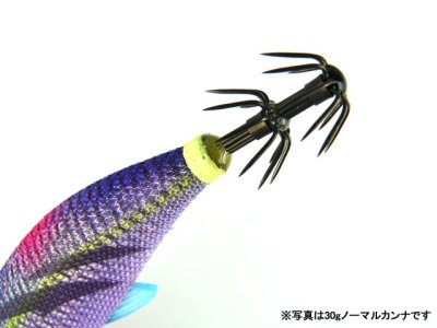 画像1: メジャークラフト(Major Craft)☆餌木蔵 ベイトフェザーTR EBFT-3.5号 40g(ビッグカンナ) #06 ケイムラパープル【メール便だと送料280円】