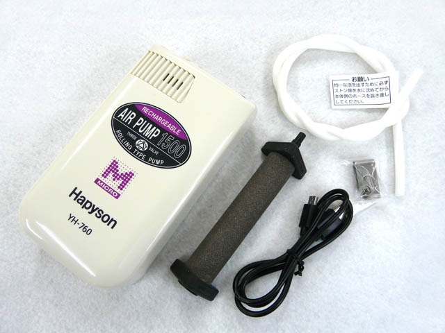 ハピソン(Hapyson)☆充電式エアーポンプ YH-760【送料590円 8千円以上送料無料】